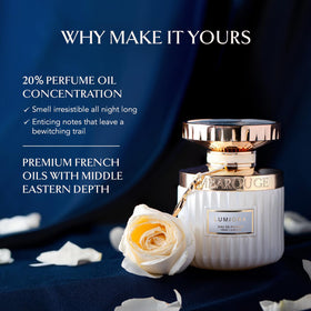 Embarouge Lumiora top notes opening with brightness