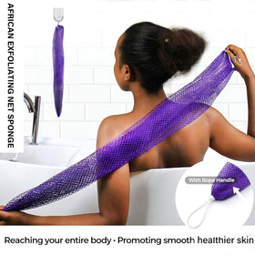 Ember and Root hexagon weave detail demonstrates dual exfoliation zones for a gentle cleanse.