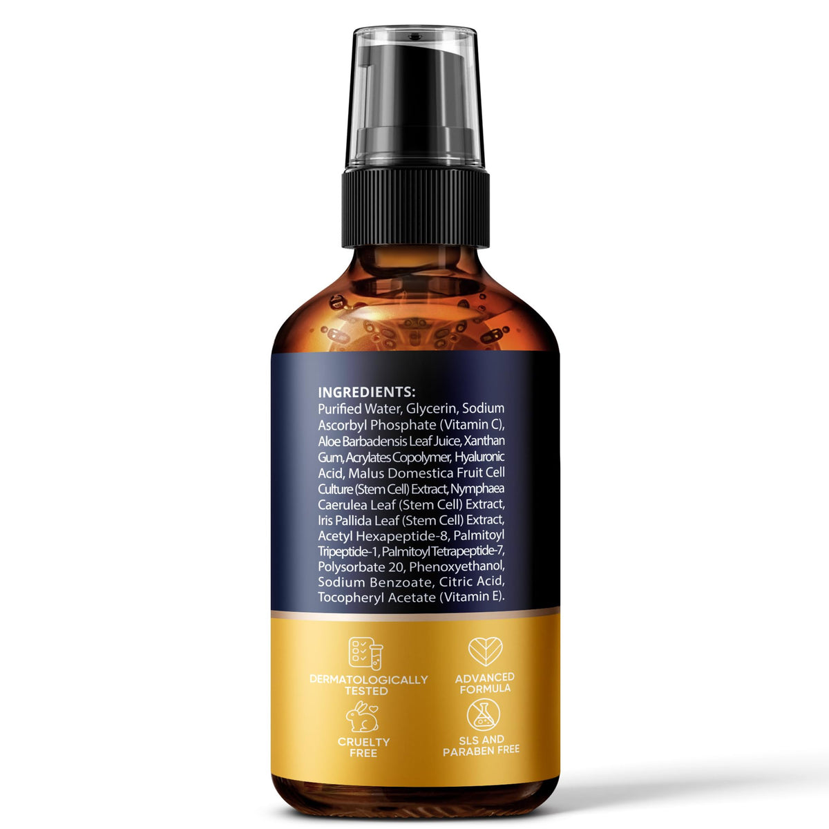 Front packaging of Ember Cloud Vitamin C Serum highlighting natural ingredients.