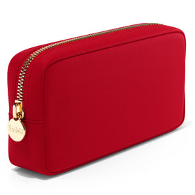 Embla makeup bag travel pouch in nylon, ideal for organizing cosmetics on the go.
