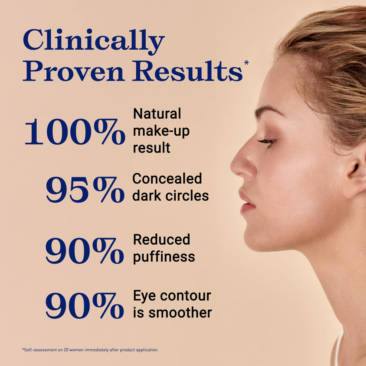 Embryolisse concealer under-eye packaging supports on-the-go touch-ups.
