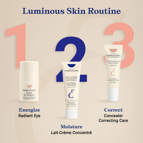Embryolisse concealer under-eye skin-tone blend delivers a natural, comfortable look.