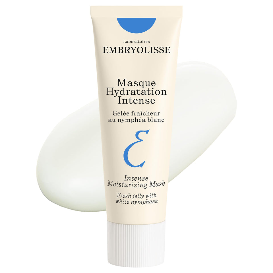 Embryolisse Intense Moisturizing Face Mask close-up showing jelly texture for deep hydration.