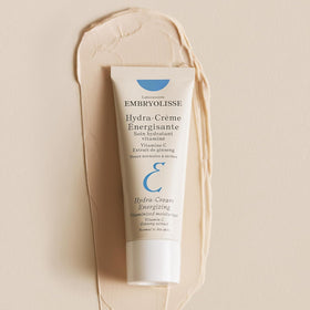 Daily routine moment with Embryolisse Vitamin C Energizing Moisturizer being applied.