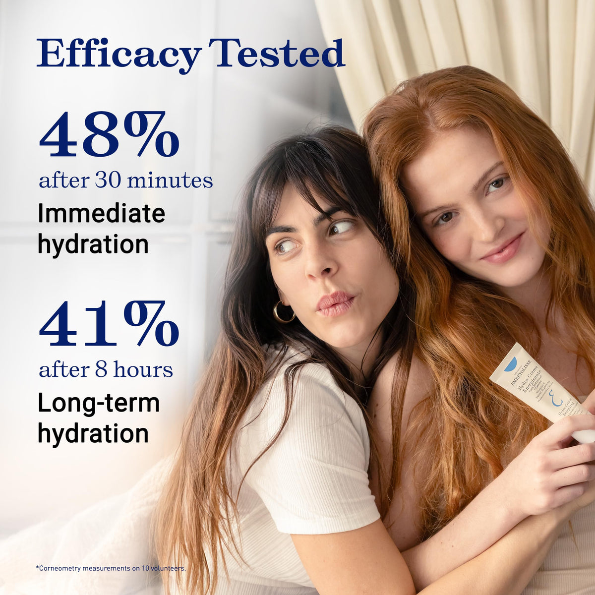 Nourishing almond and sesame oils in Embryolisse Vitamin C Energizing Moisturizer.