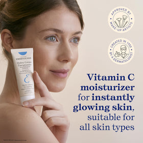 Creamy texture close-up of Embryolisse Vitamin C Energizing Moisturizer.