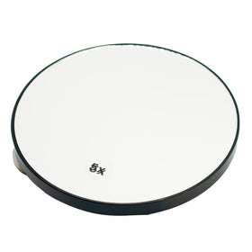 EMILYSTORES 5X magnifying mirror with suction cup for quick makeup checks.