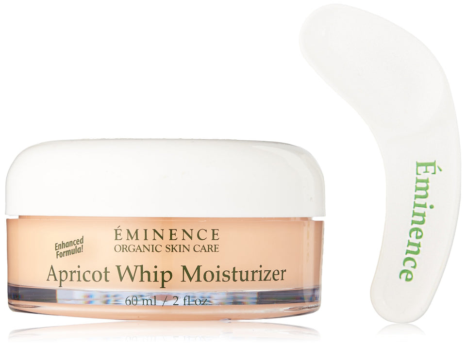Eminence Apricot Whip Moisturizer jar—creamy texture for daily hydration