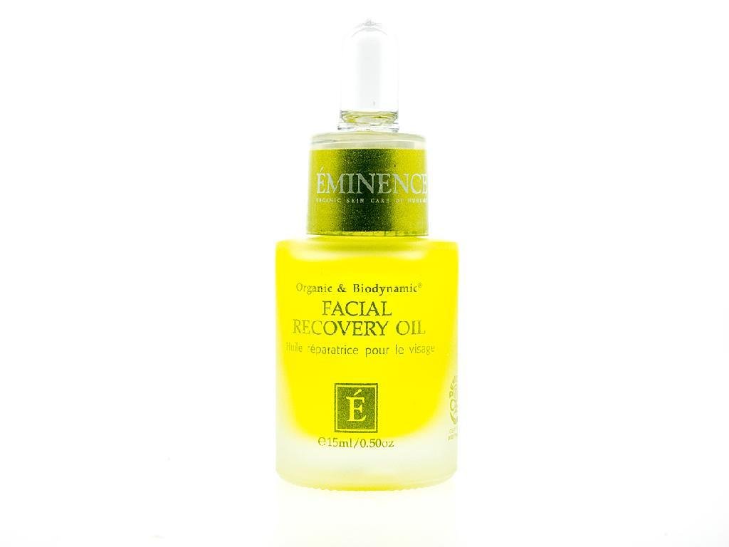 Eminence Biodynamic Facial Recovery Oil bottle for deep hydration and radiant, nourished skin.