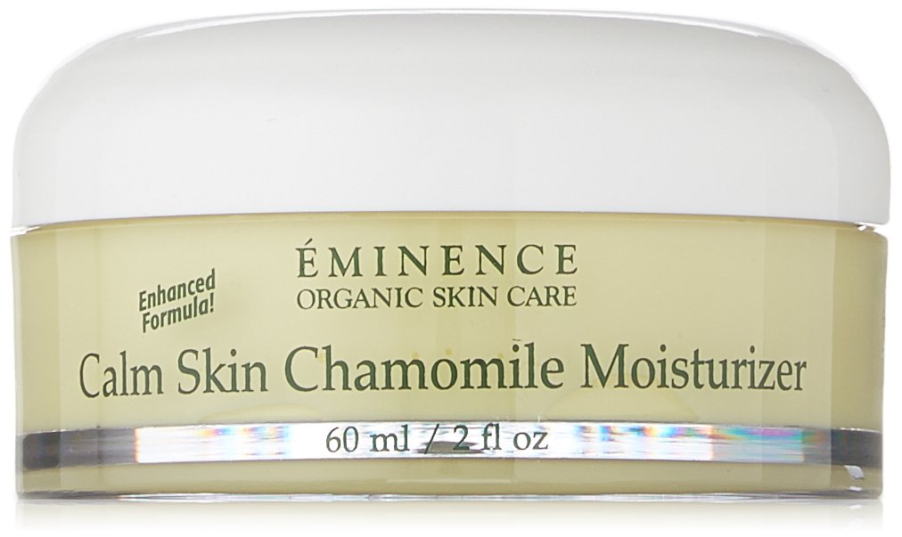 Eminence Calm Skin Moisturizer bottle delivering soothing hydration for sensitive skin