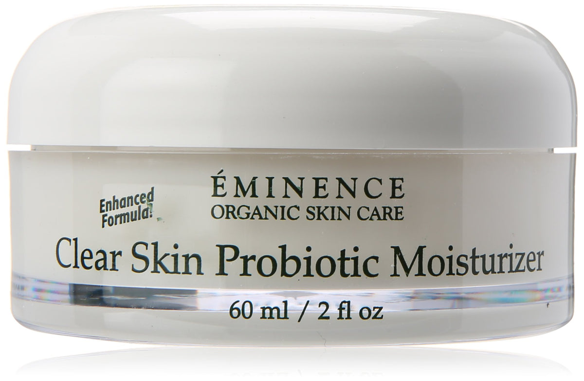 Eminence Clear Skin Probiotic Moisturizer bottle - lightweight hydration for clearer skin.
