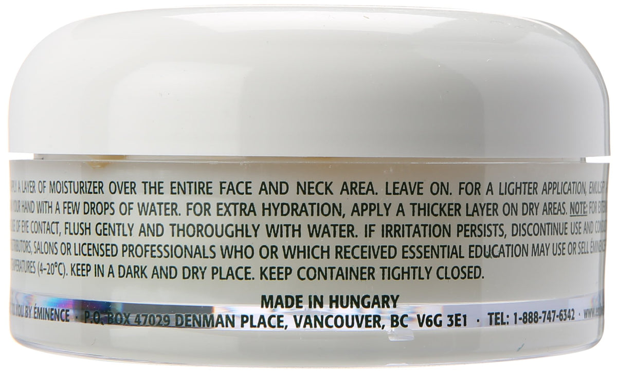Eminence Clear Skin Probiotic Moisturizer swatch - soothing balance for acne-prone skin.