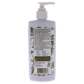 Eminence Coconut Milk Cleanser texture close-up shows creamy formula ideal for dry or irritated skin.