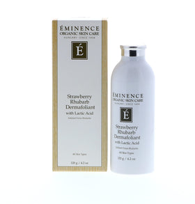 Eminence Dermafoliant glow-ready skin concept with soft lighting.
