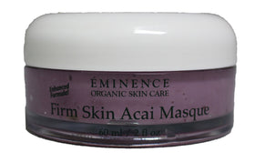 Eminence Firm Skin Acai Masque jar close-up, nourishing formula.