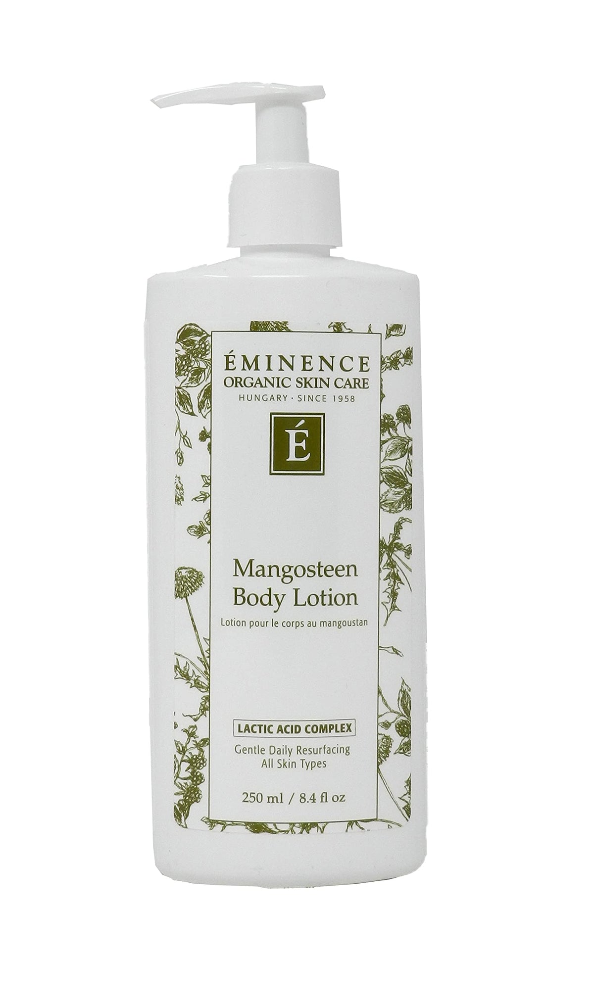 Eminence Mangosteen Body Lotion bottle for daily hydration and natural radiance