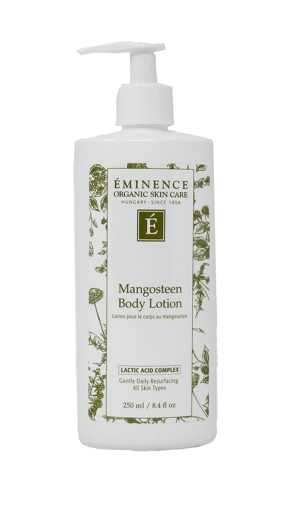 Eminence Mangosteen Body Lotion bottle for daily hydration and natural radiance