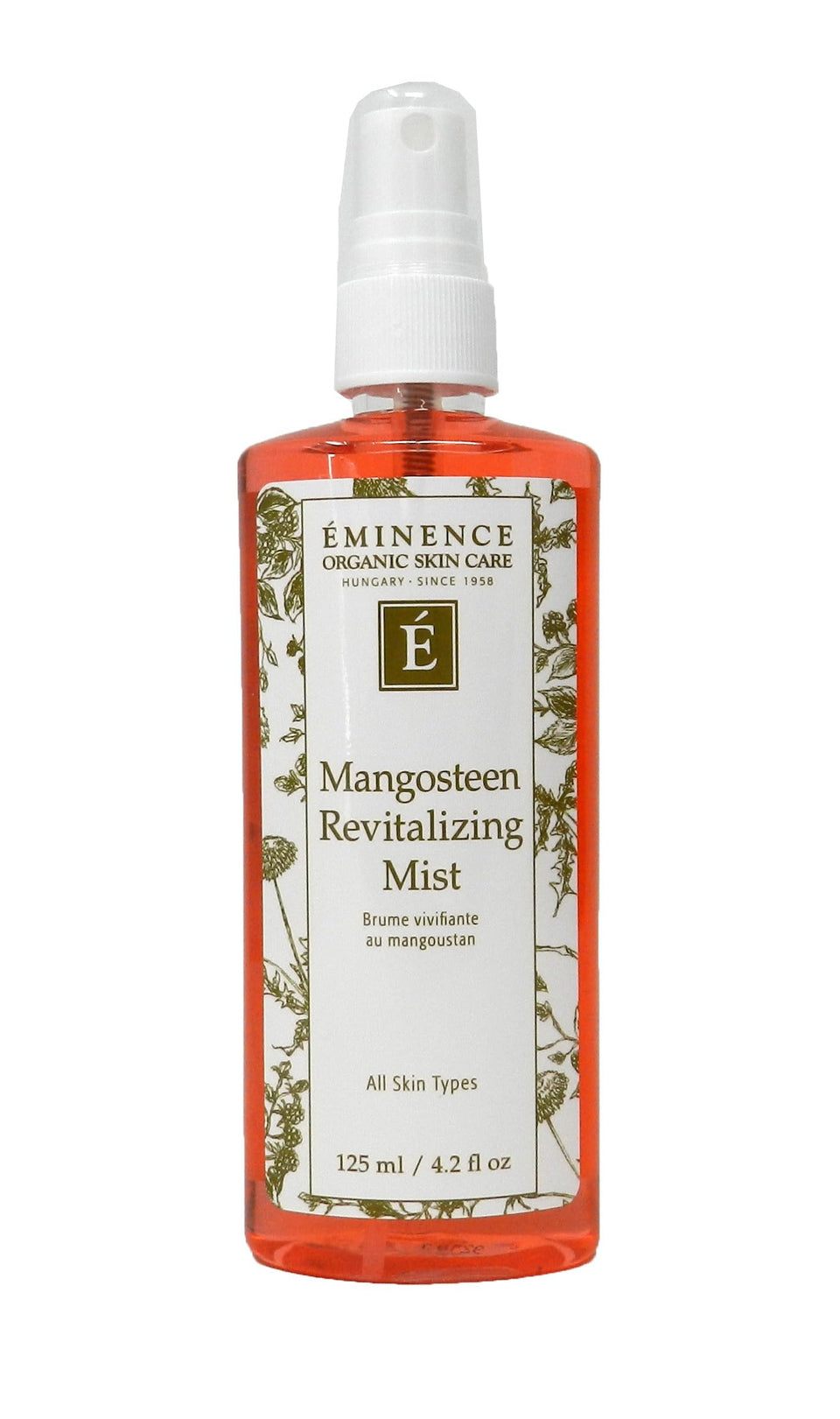 Eminence Mangosteen Revitalizing Mist bottle for refreshing hydration and radiant skin