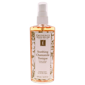 Eminence Soothing Chamomile Tonique bottle shown for post-peel calming hydration.