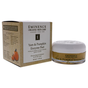 Close-up of Eminence Yam and Pumpkin Enzyme Peel texture ready for gentle exfoliation