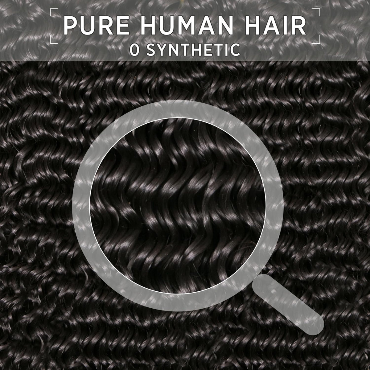 EMOL Kinky Curly Bundles double weft close-up, reduced tangling and strong wefts.