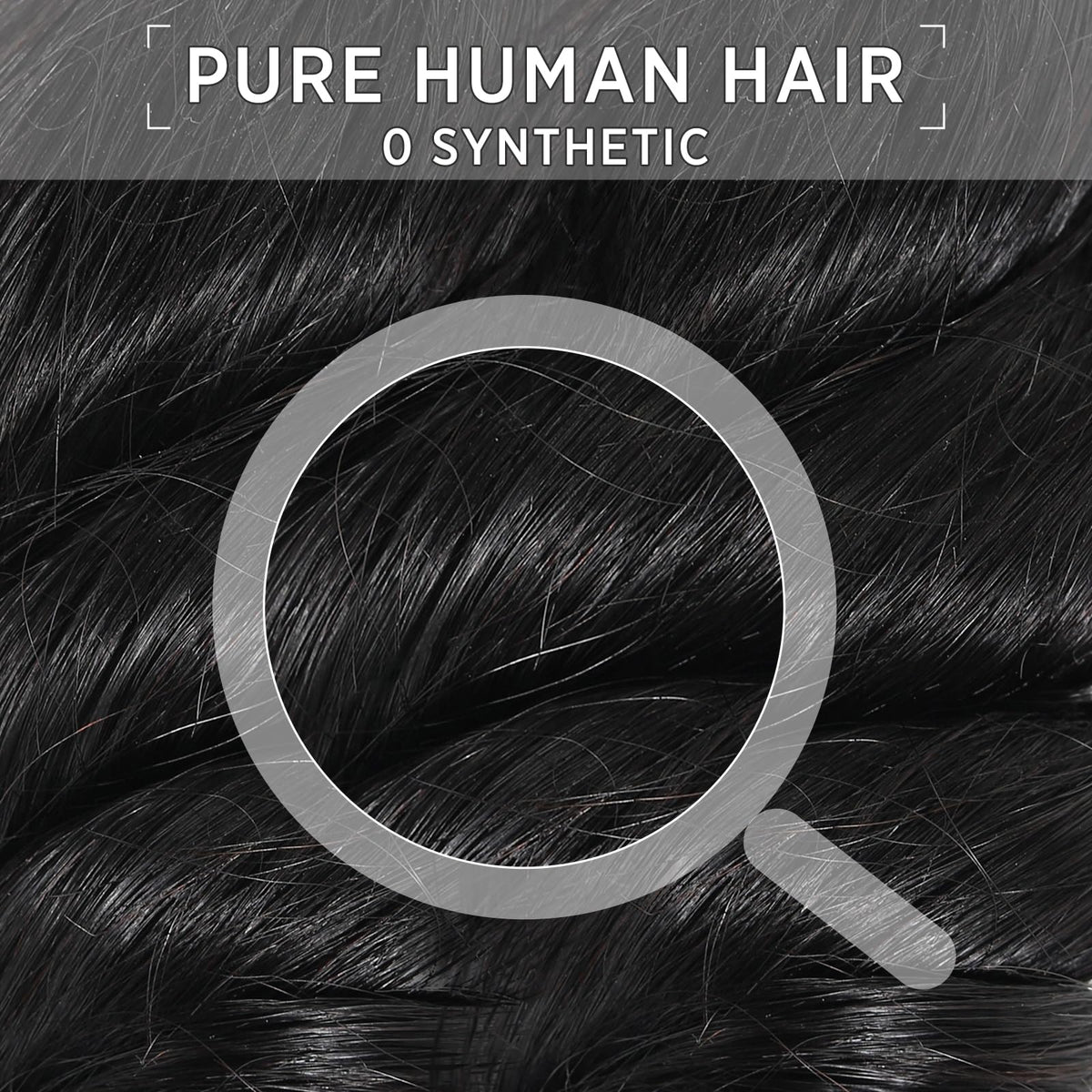 EMOL Loose Wave Bundles, 14 inch length, quick install