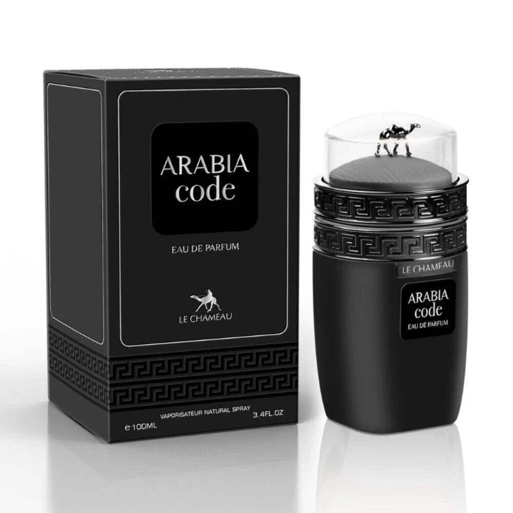 Emper Arabia Code spray dispense image showing easy application and smooth mist.