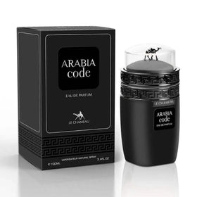 Emper Arabia Code spray dispense image showing easy application and smooth mist.