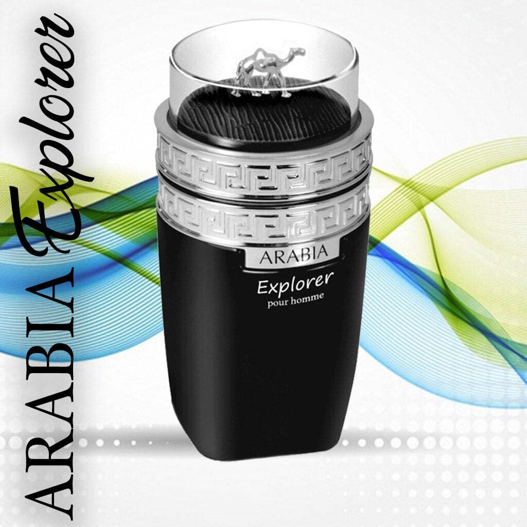 Emper Arabia Explorer packaging scene implies gift-ready luxury