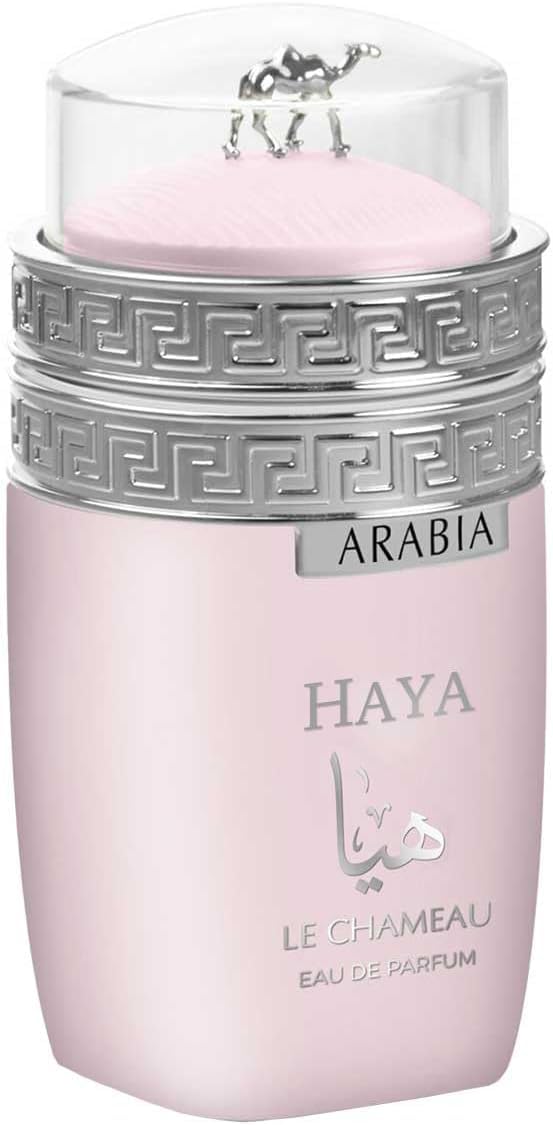 Emper Arabia Haya bottle close-up showing elegant design and premium composition.