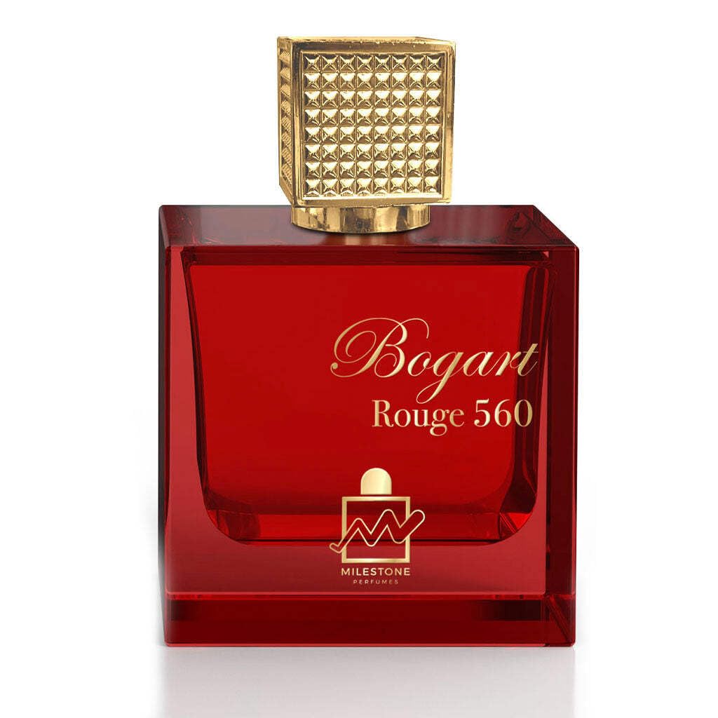 Emper Bogart Rouge bottle close-up showing an elegant fragrance for evenings