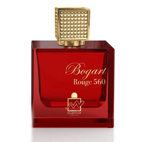 Emper Bogart Rouge bottle close-up showing an elegant fragrance for evenings
