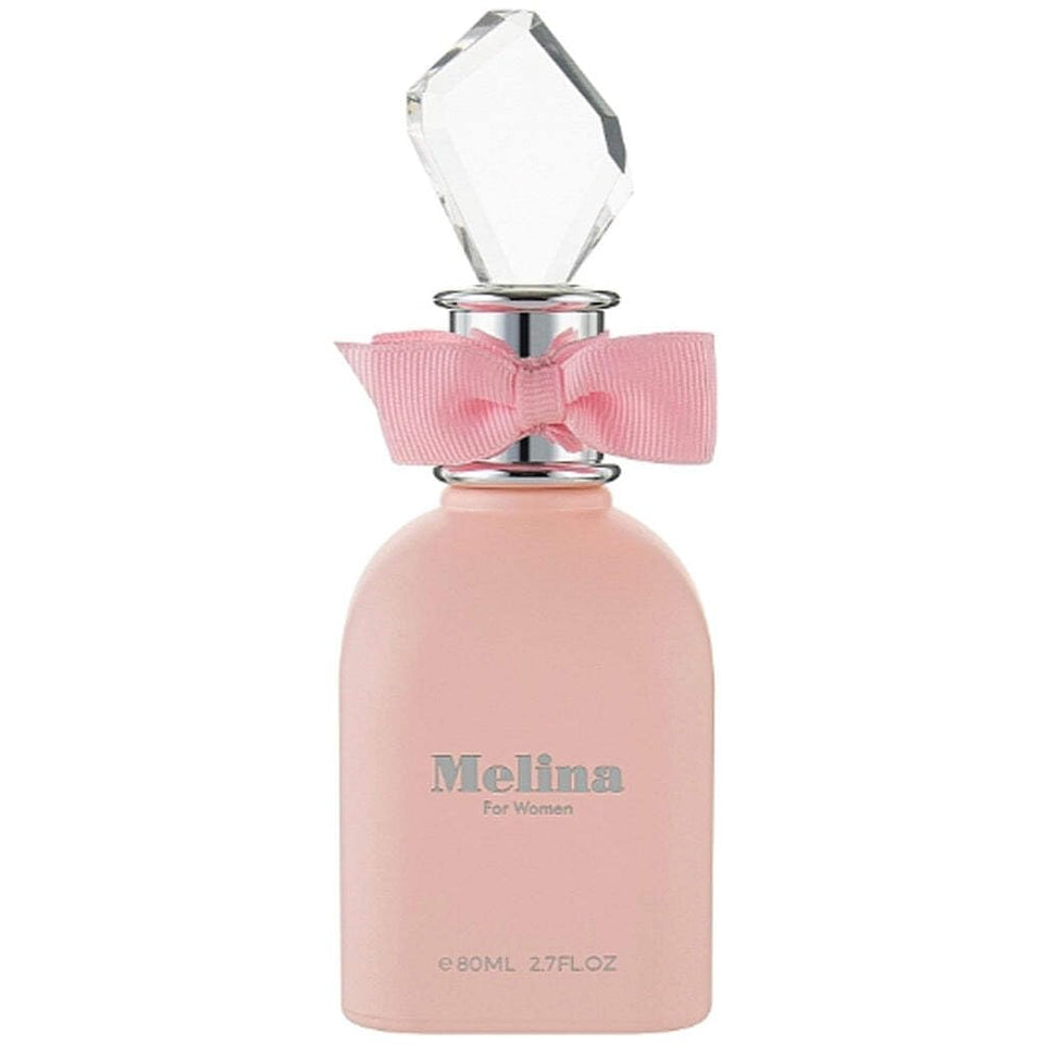 Emper Melina bottle featuring rose and oud accents for elegant daytime and evening wear