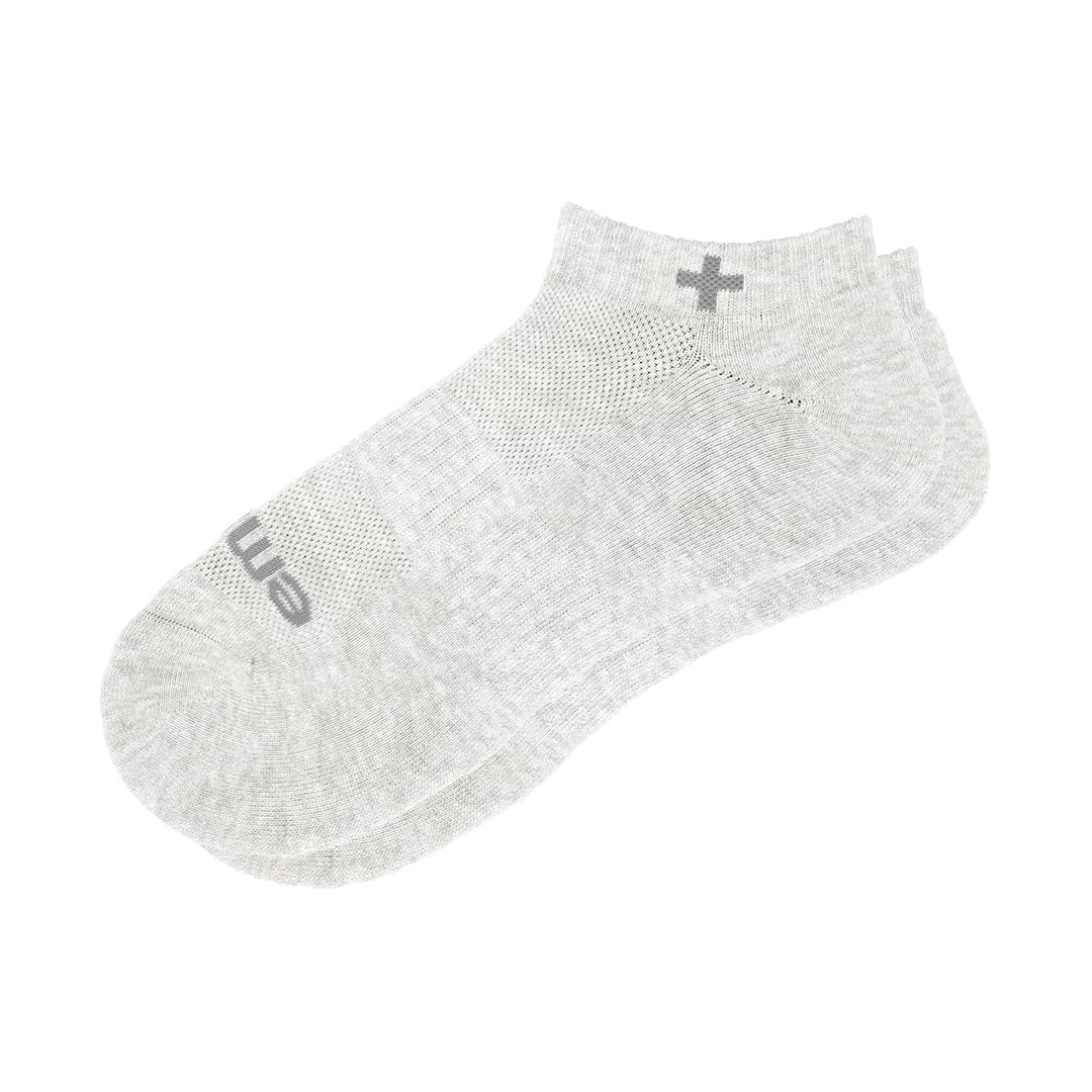 EMUAID Ionic Silver Socks fabric closeup shows moisture-control silver fiber.