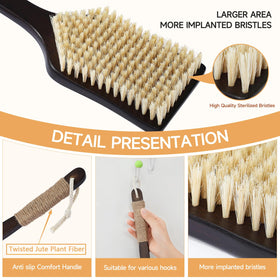 EnamelEVO perforated bamboo base keeps bristles secure and durable.