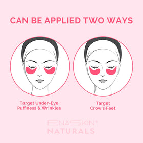 Enaskin Naturals Rosy Caffeine patches for night-time nourishment and repair