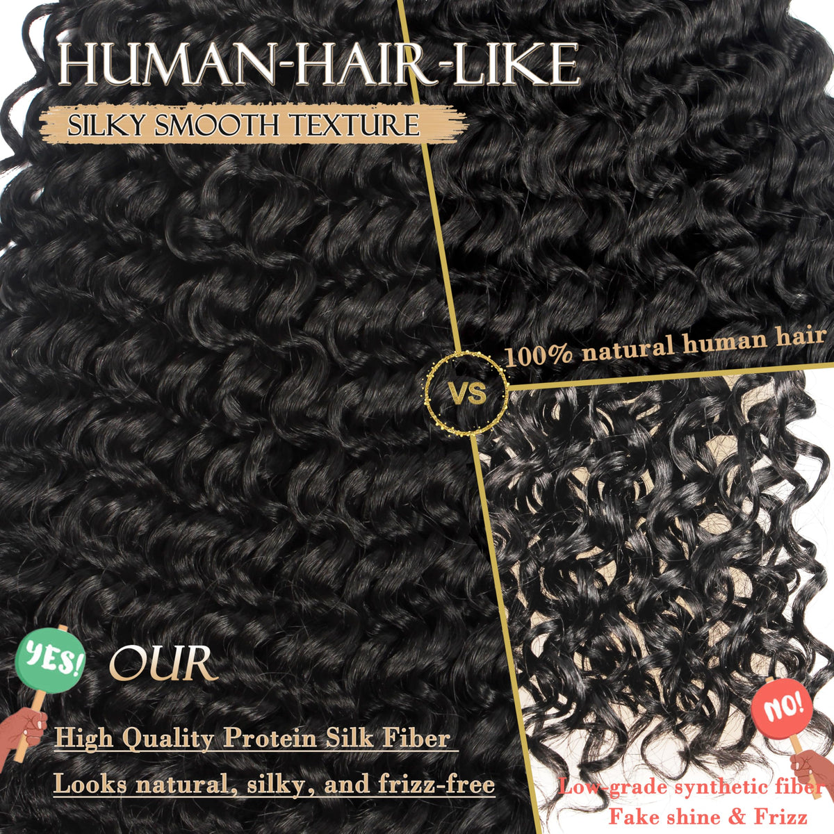 ENBEAUTIFUL lightweight, breathable fibers promote all-day comfort on the scalp.
