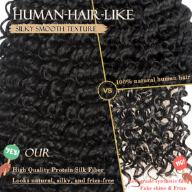 ENBEAUTIFUL lightweight, breathable fibers promote all-day comfort on the scalp.