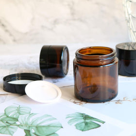 Encheng cosmetic jar 4oz collection suited for powders, creams, and lotions.