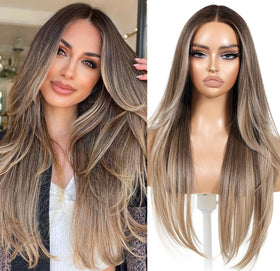 ENCOUNTERU 26-inch lace-front wig for quick, stylish looks and all-day comfort.
