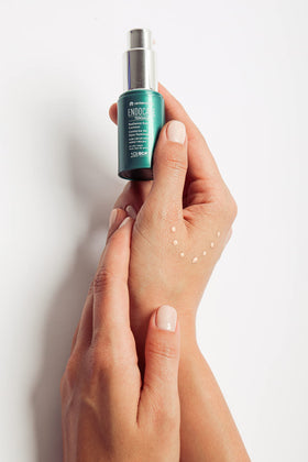 Endocare Tensage Eye Contour Radiance soft lighting shot highlights brightened under-eye appearance