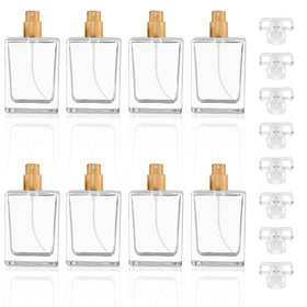 Enenes 8-pack 30ml glass bottles with spray head for travel fragrance use