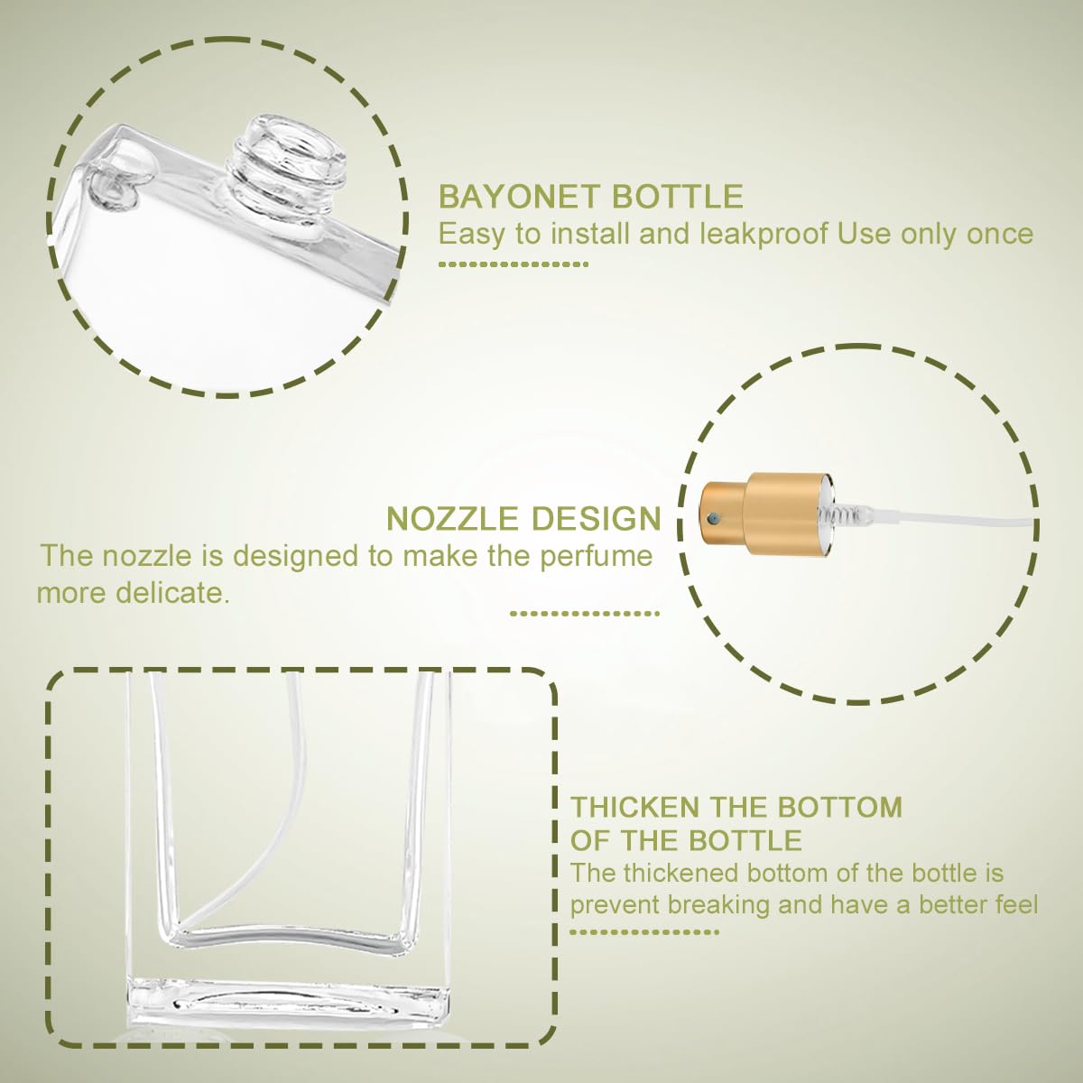Enenes leakproof travel bottle preventing spills during trips