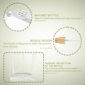 Enenes leakproof travel bottle preventing spills during trips