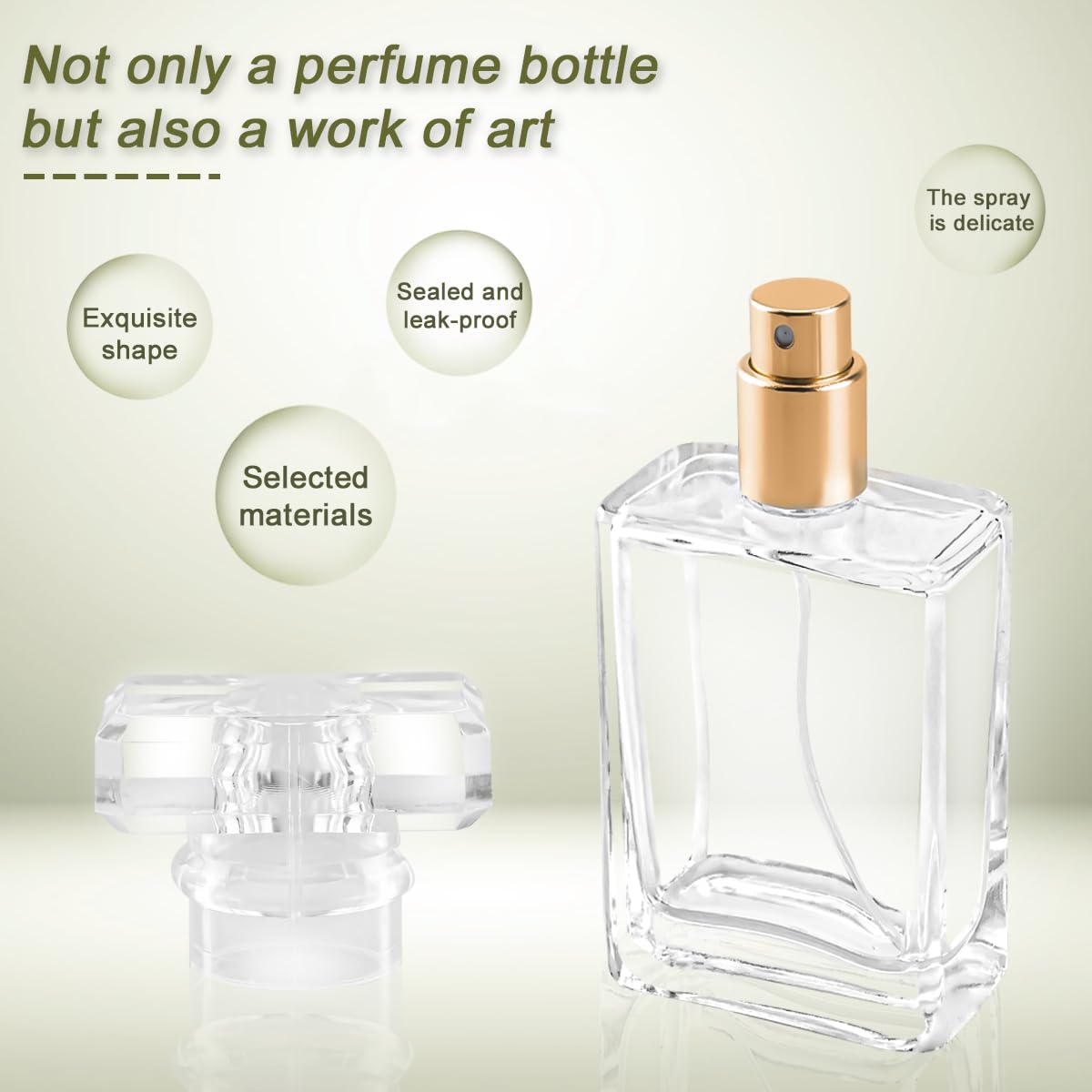 Enenes refillable perfume container ready for on-the-go fragrances