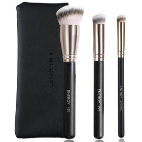ENERGY kabuki foundation brush 170 angled for smooth, even coverage.
