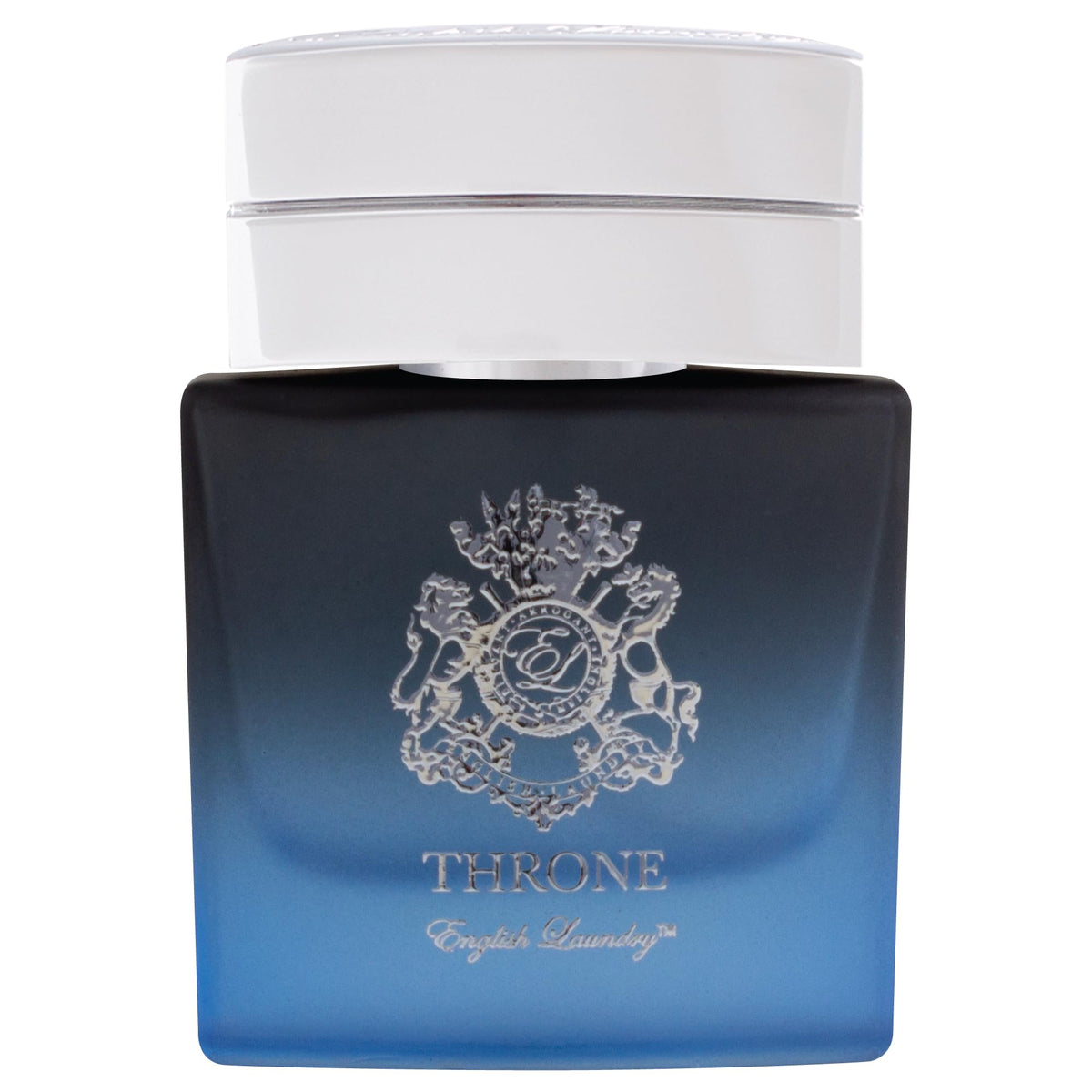 English Laundry Throne packaging scene conveys luxury unboxing experience and premium scent cue.