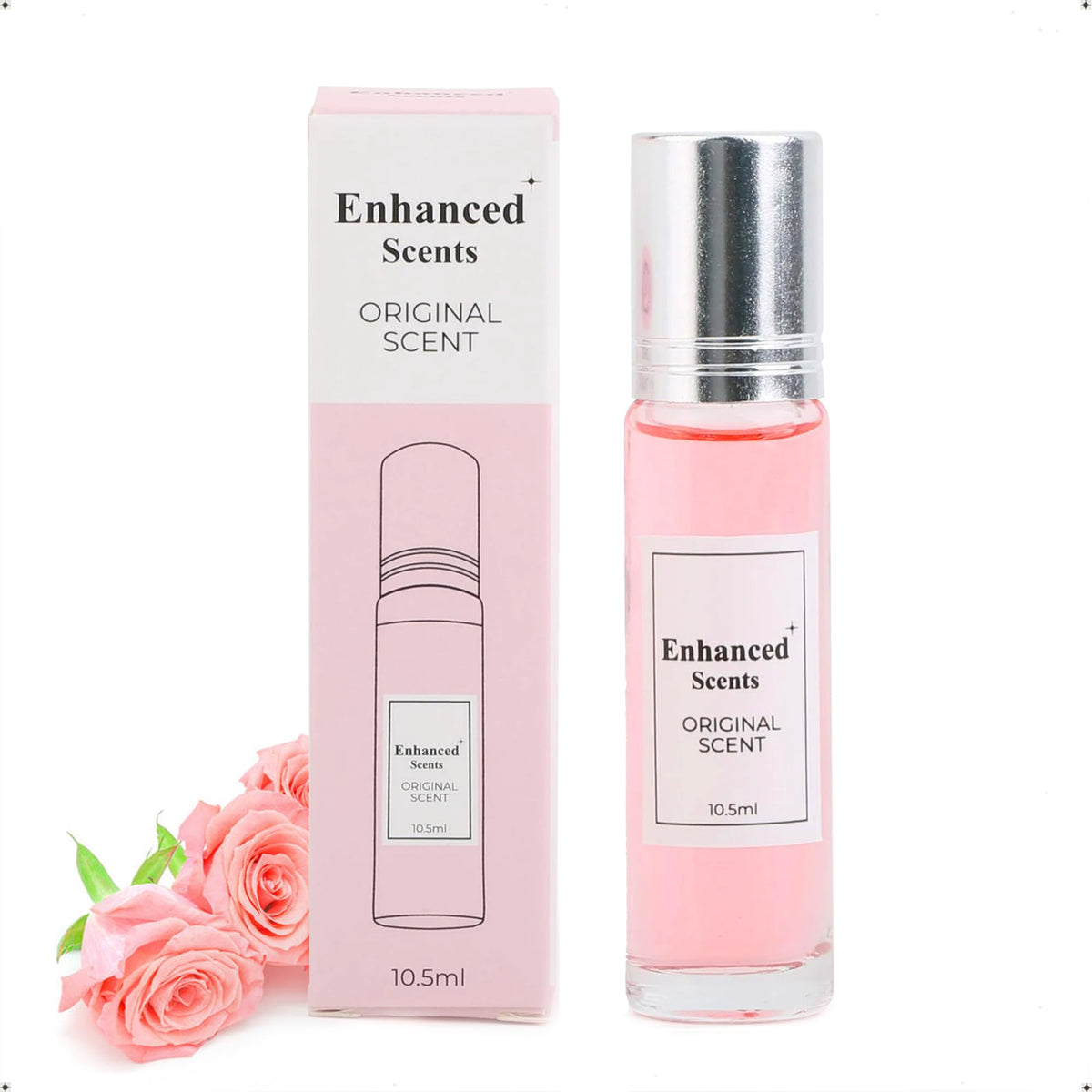 Alloura perfume bottle by Enhanced Scents, sleek design for everyday wear