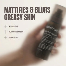 Enhanse Mattifying Milk travel-size bottle for on-the-go use