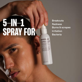 ENHANSE Super Clean spray helps reduce surface bacteria without residue.